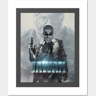 Jawan Movie - Shahrukh Khan - Bollywood Movie Posters and Art